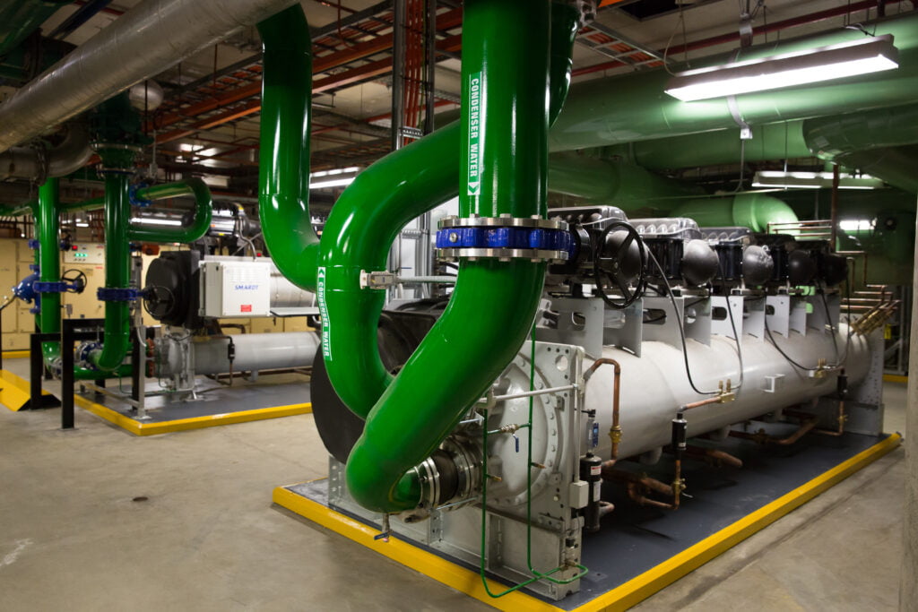 DCM Services plant room chiller